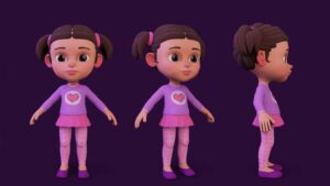 Create a 3d model of your 2d character or sketch