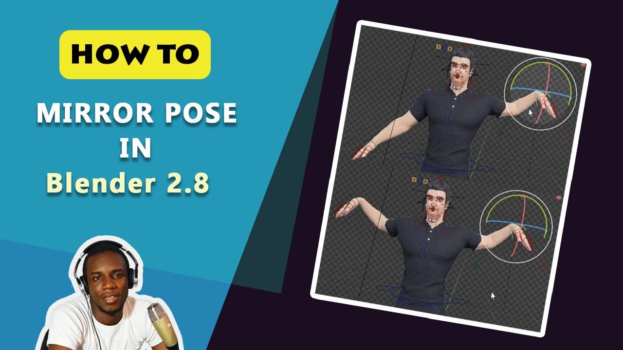 How to mirror pose in blender levonotion studios