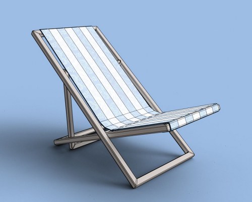 Foldable Deck Chair