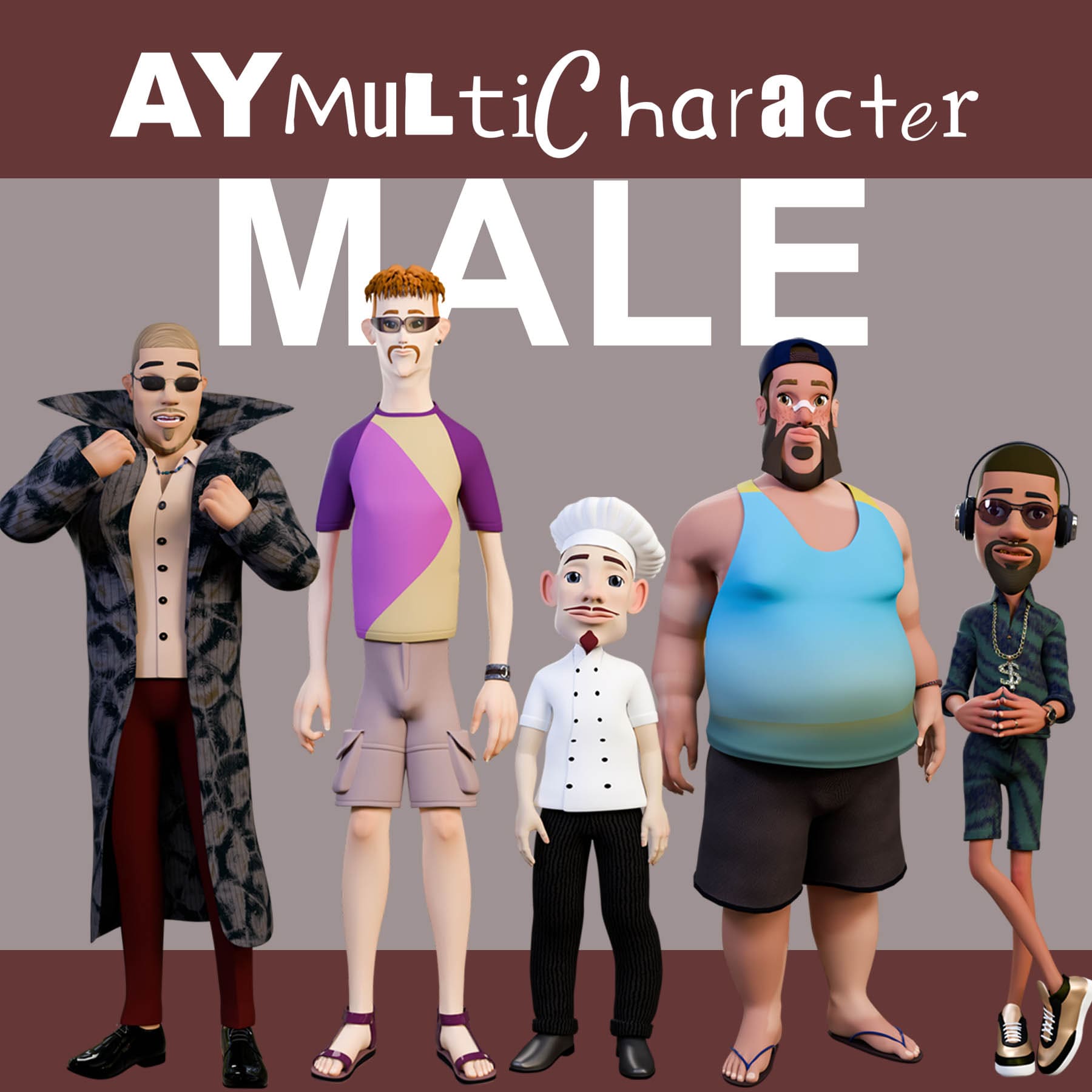 AYMultiCharacter Male