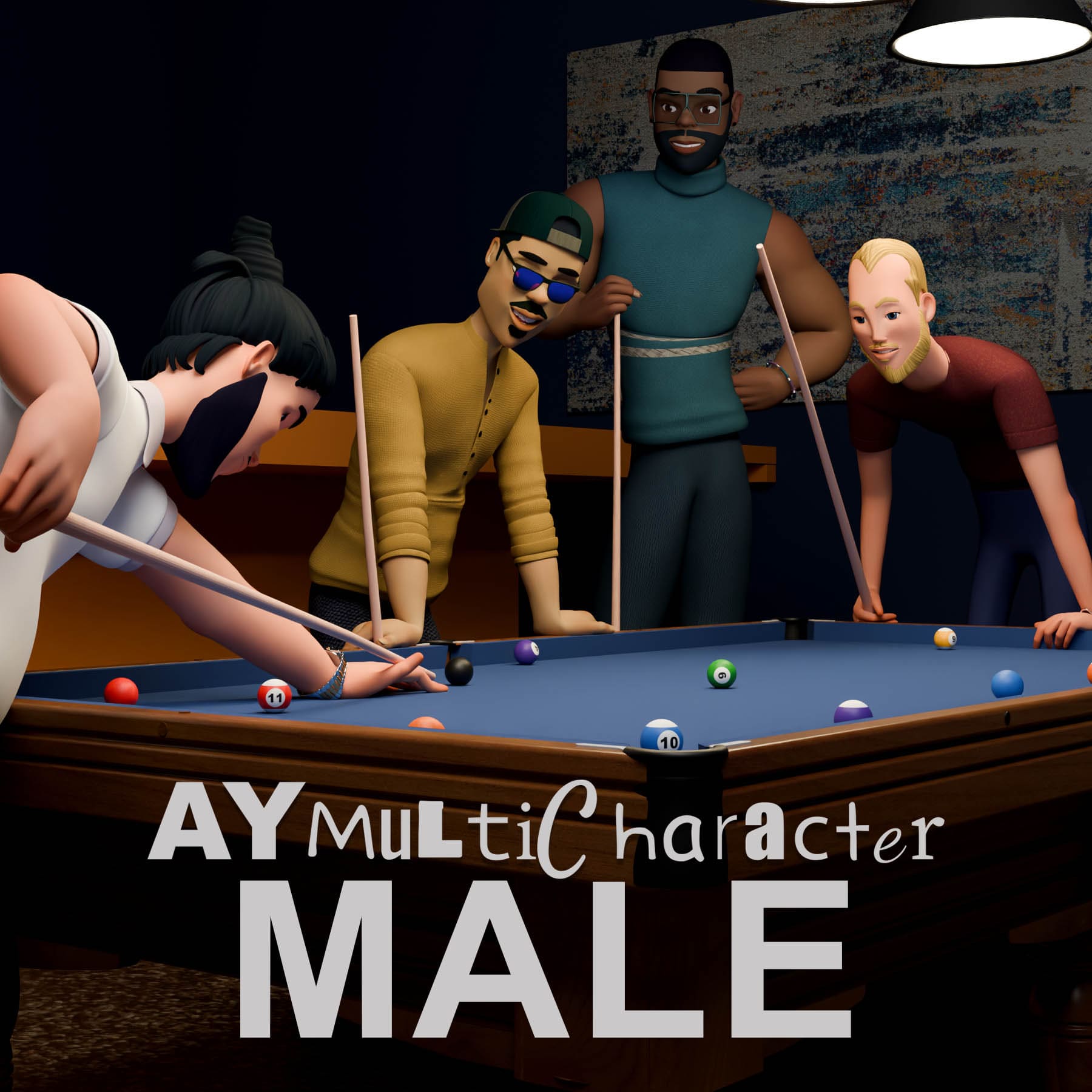 AYMultiCharacter Male