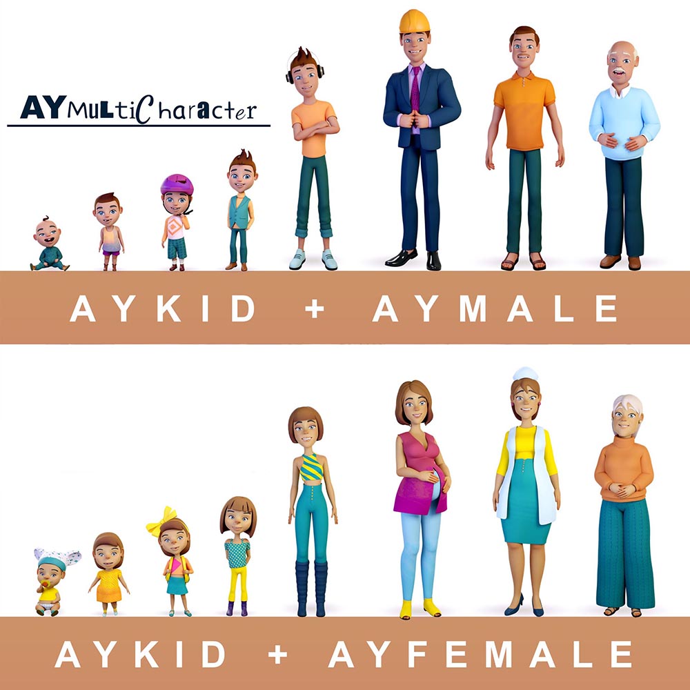 AYMultiCharacter Bundle