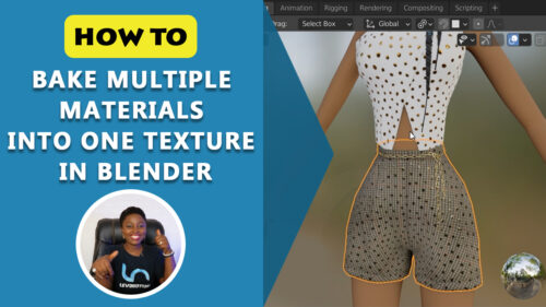 Read more about the article Bake Multiple Materials Into One Texture In Blender