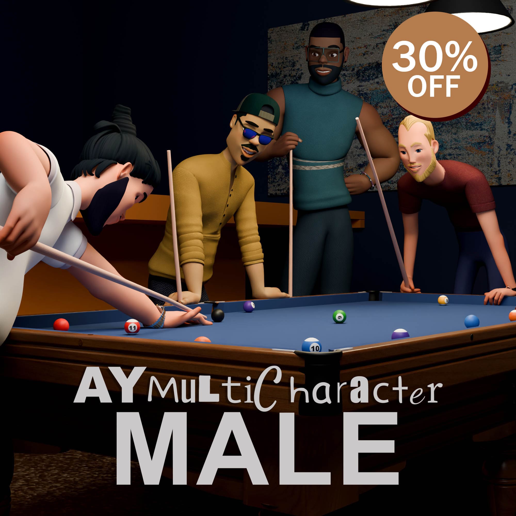 AYMultiCharacter Male