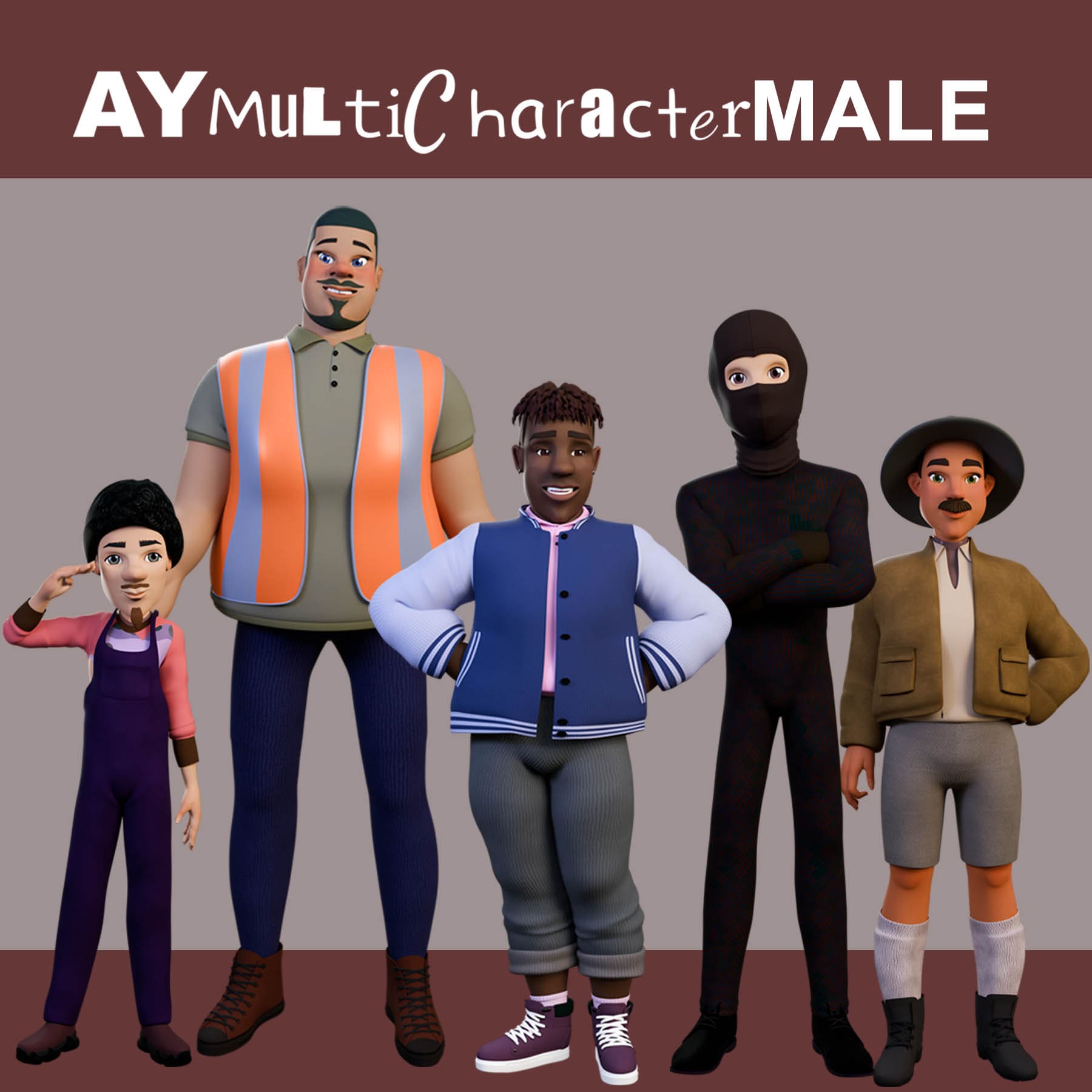 AYMultiCharacter Male