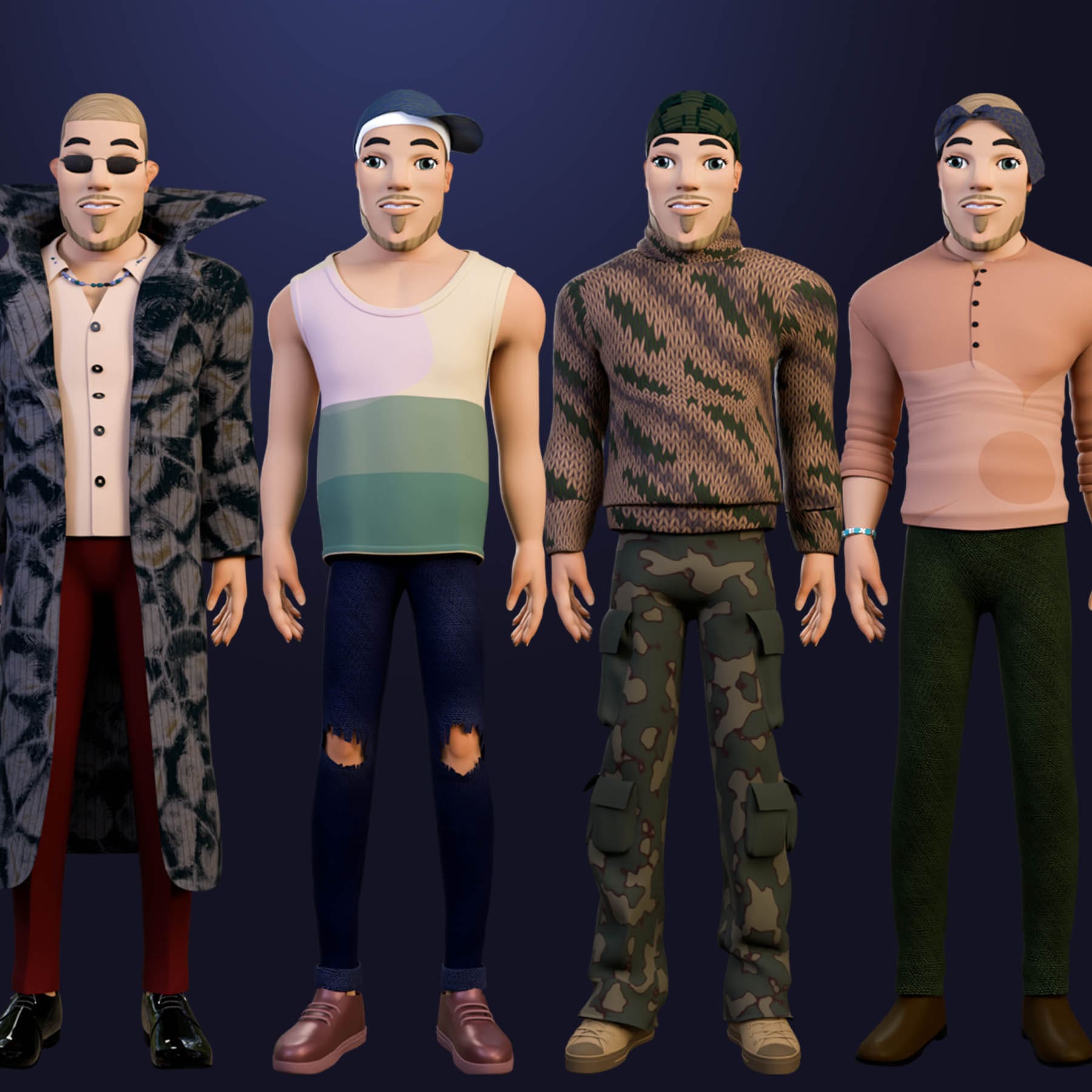 AYMultiCharacter Male