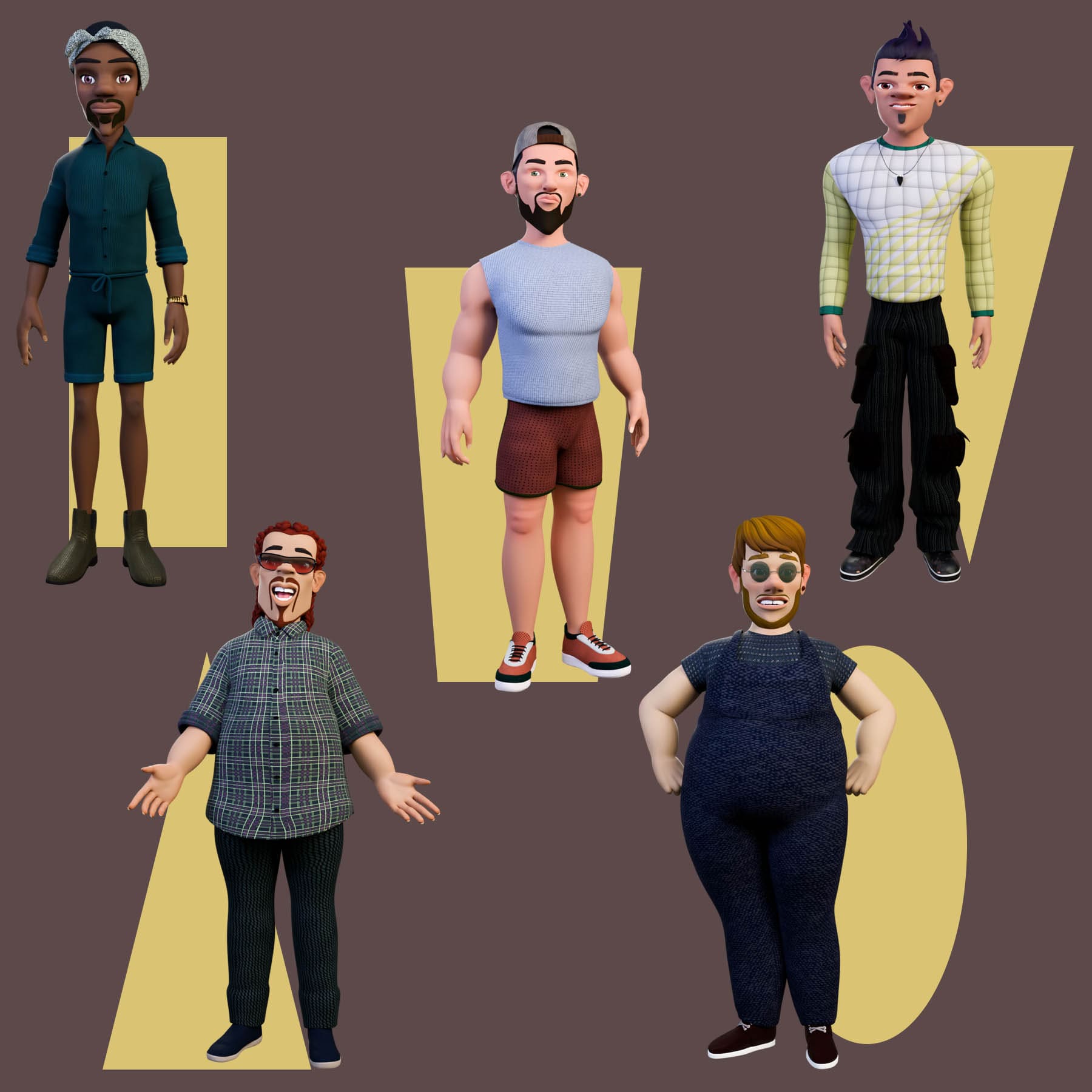 AYMultiCharacter Male