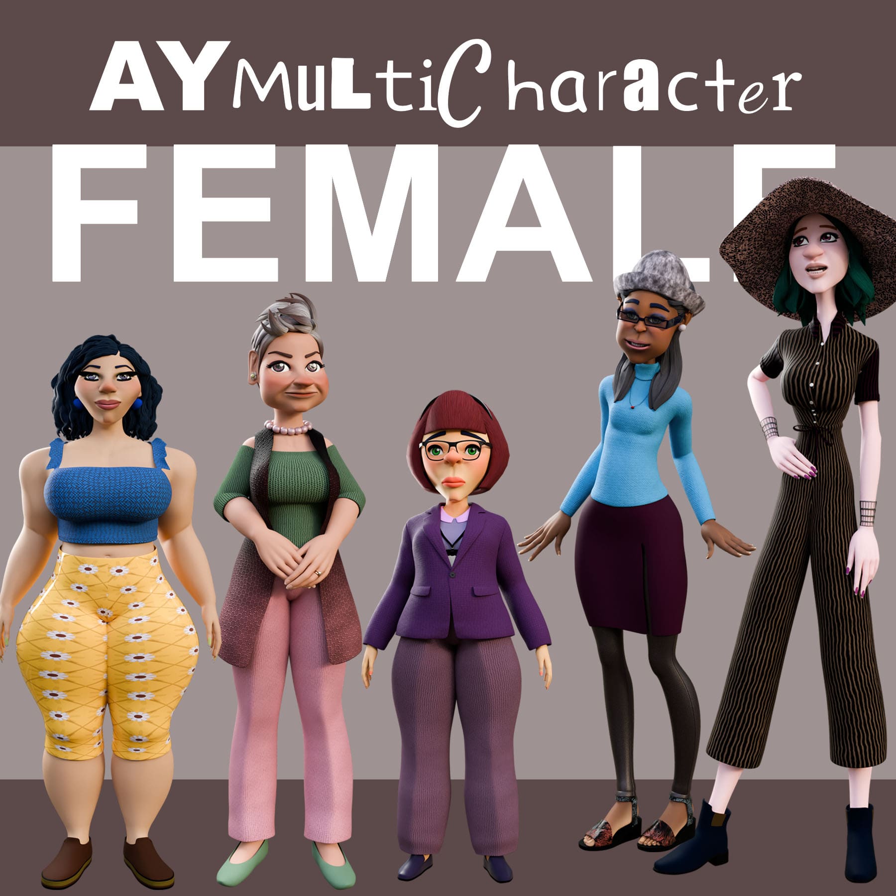 AYMultiCharacter Female